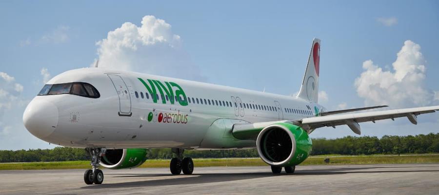 Viva Aerobus inaugura nueva ruta en el AIFA con destino a Cancún