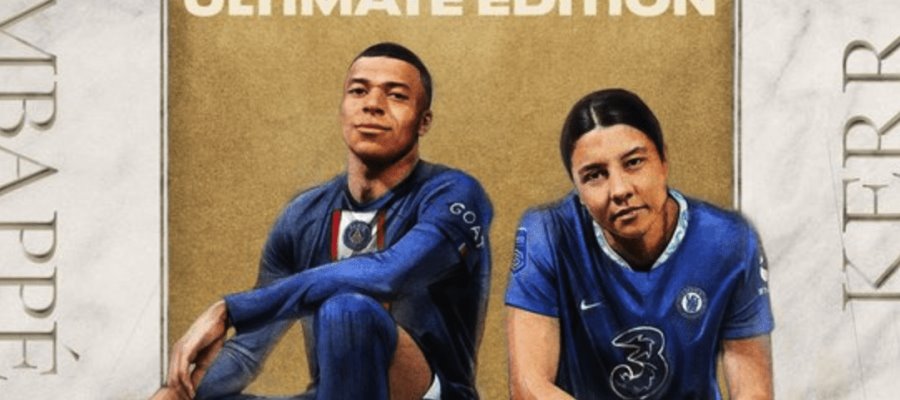 Ventilan nueva portada del FIFA 23; repite Mbappè