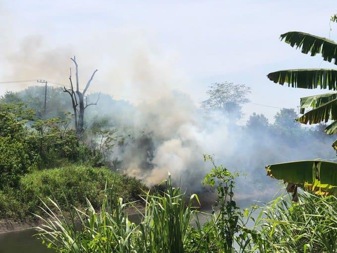 Atiende Protección Civil Tabasco, 669 incendios de enero a julio de 2022