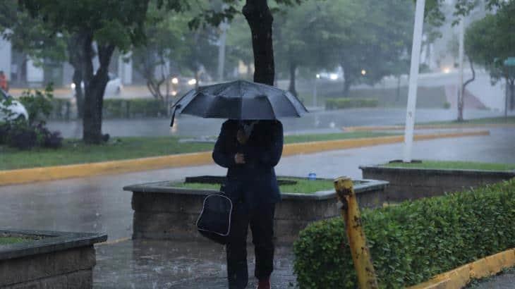 Lluvias fuertes y calor se esperan para hoy en Tabasco