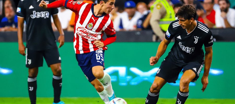 Cae Chivas ante Juventus en duelo amistoso 