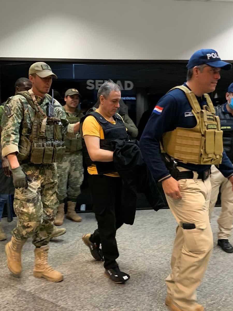 Extraditan de Paraguay a EE.UU. a ‘narcopiloto’ mexicano