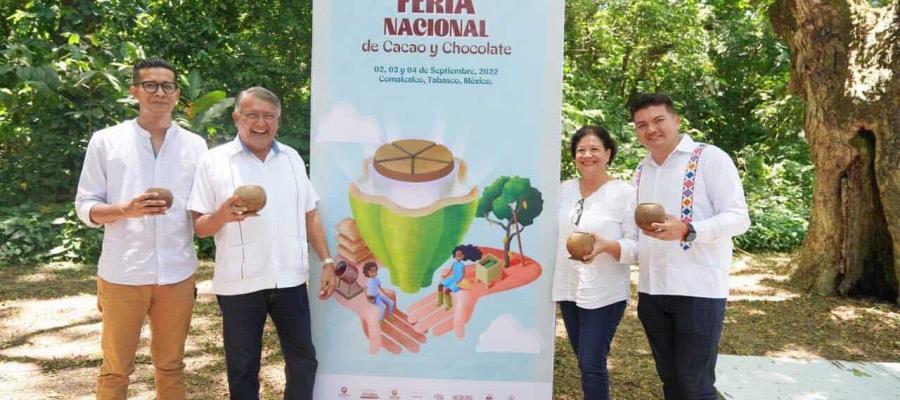 ¡Prepárate! Anuncian la Feria Nacional de Cacao y Chocolate en Comalcalco