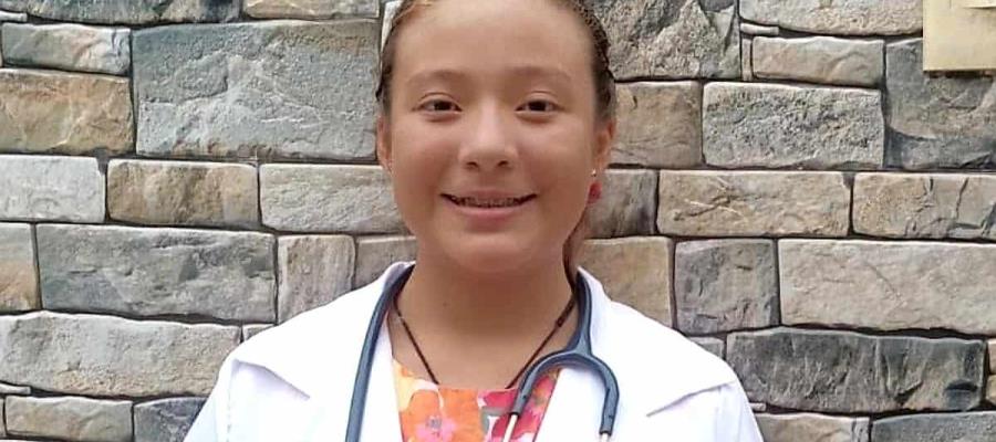 Niña genio chiapaneca estudiará medicina a sus 9 años