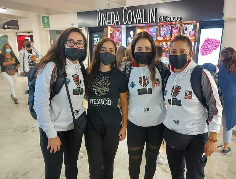 Viajan primeras jugadoras de la selección mexicana femenil de futbol americano a Finlandia