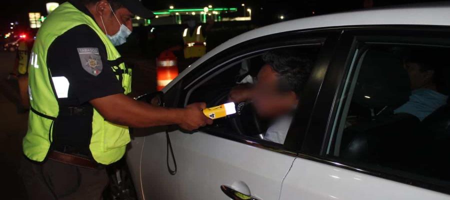 Aplican multas de más de 100 mil pesos a conductores en estado de ebriedad