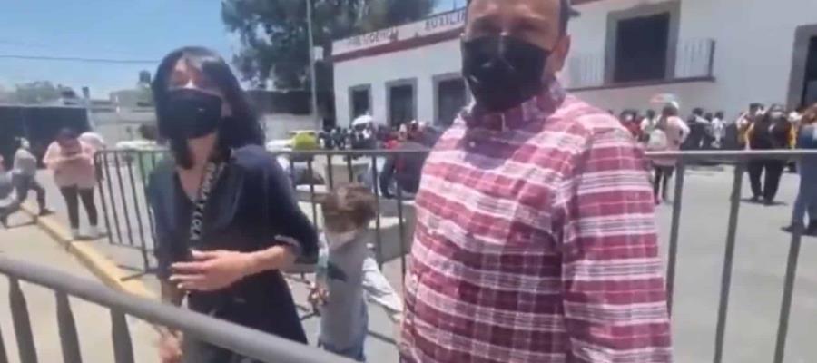[VIDEO]  Exhiben a García Vilchis y su esposo “brincarse” la fila en elección de Morena