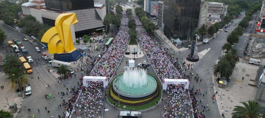 Mexicanos conquistaron el Medio Maratón de la Ciudad de México