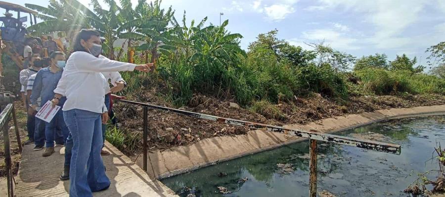 En más de 40 colonias de Centro se realizan obras de drenajes: Yolanda Osuna