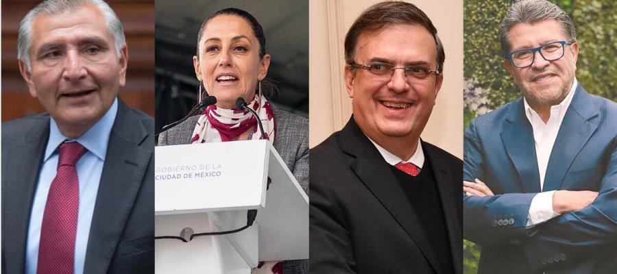 Claudia Sheinbaum lidera en Morena para la elección de 2024: Poligrama Claudia Sheinbaum lidera en Morena para la elección de 2024: Poligrama