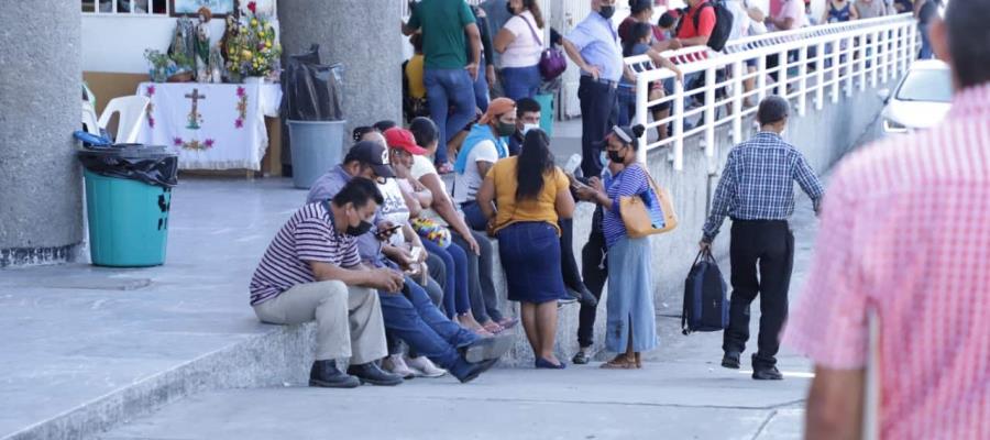 Contagios de COVID en Tabasco mantienen tendencia al alza