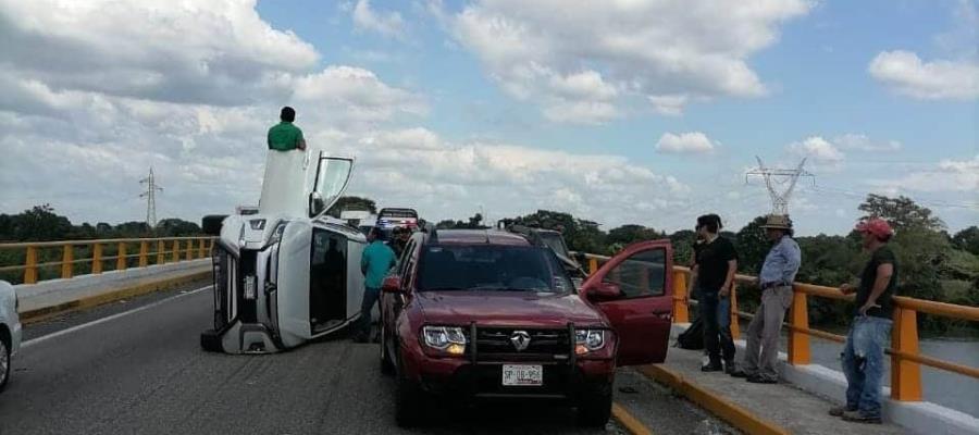 Choques en la Villahermosa-Cárdenas dejan un lesionado