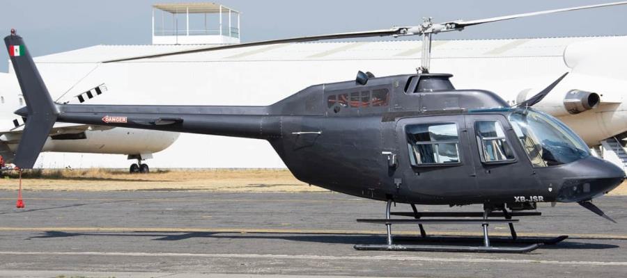 Reportan robo de un helicóptero del AICM; Fiscalía ya investiga los hechos