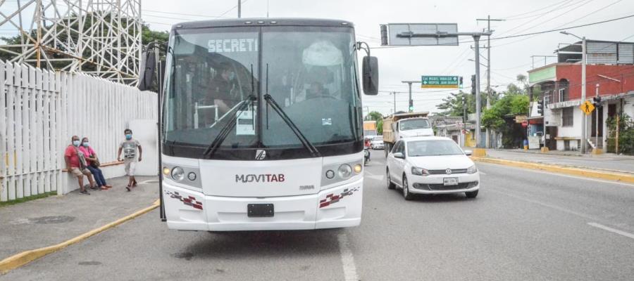 Movitab alista nuevas unidades para rutas de 27 y Méndez: Semovi