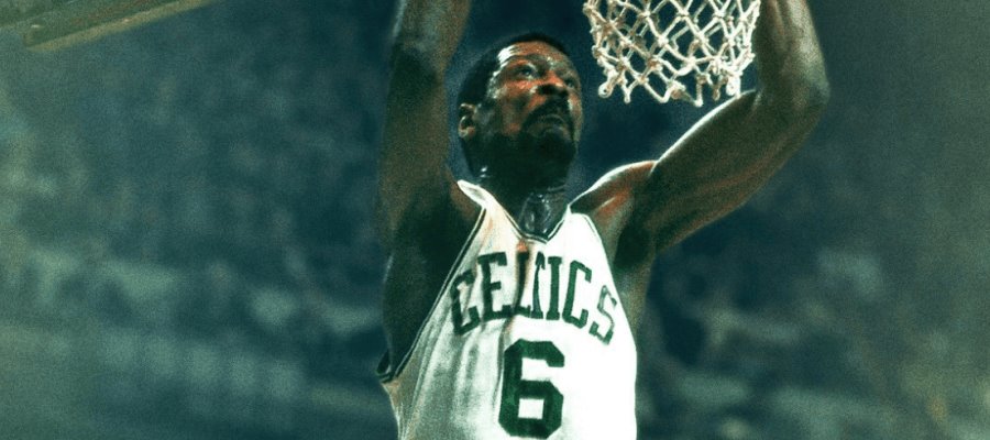 NBA retira el “6” de Bill Russell para todos los equipos