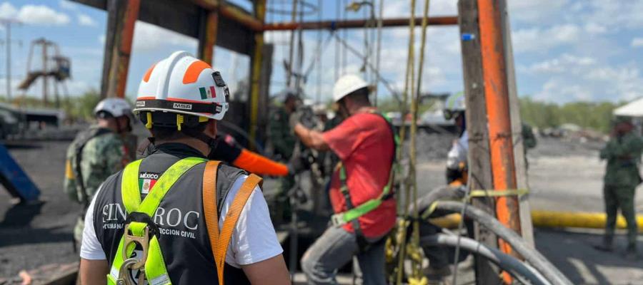 “Íbamos bien, volvió a incrementar el agua”, dice AMLO; se replanteará plan de rescate de mineros