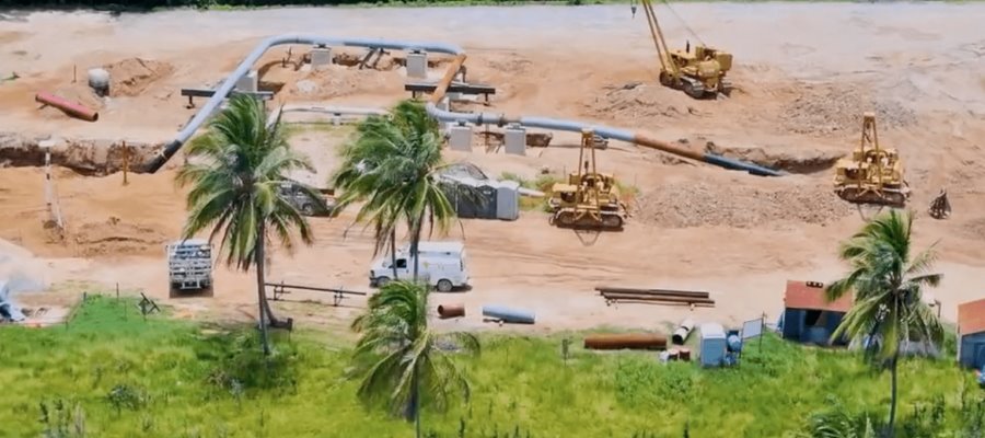 Pemex busca Récord Guinness por oleoducto subterráneo en litoral de Tabasco Pemex busca Récord Guinness por oleoducto subterráneo en litoral de Tabasco