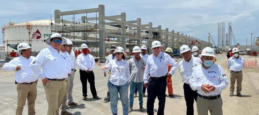 Instalan interconexiones para despachar combustible producido en la refinería Olmeca: Sener