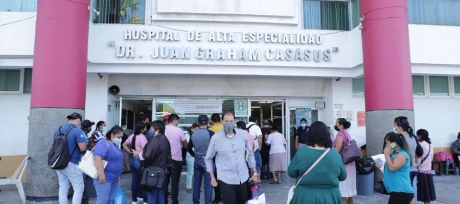 A la baja contagios y hospitalizaciones por COVID-19 en Tabasco