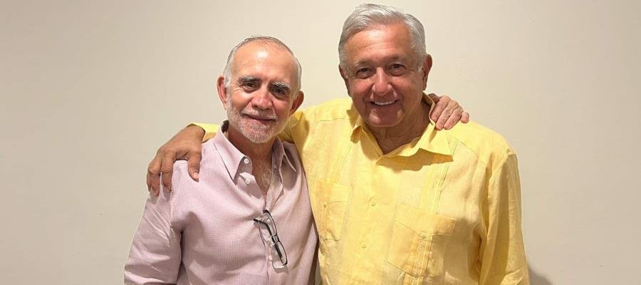 Reconoce López Obrador apoyo de Alfonso Romo en su proyecto de transformación