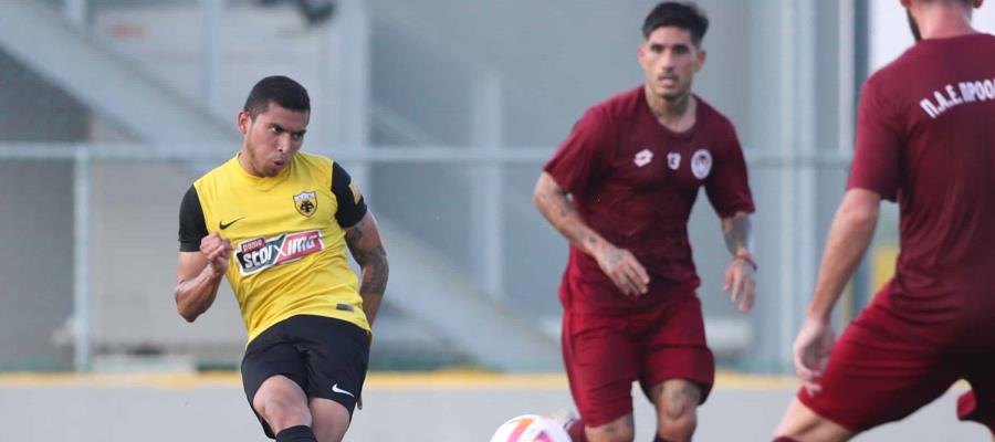 Anota Orbelín Pineda doblete en amistoso con el AEK Atenas Anota Orbelín Pineda doblete en amistoso con el AEK Atenas