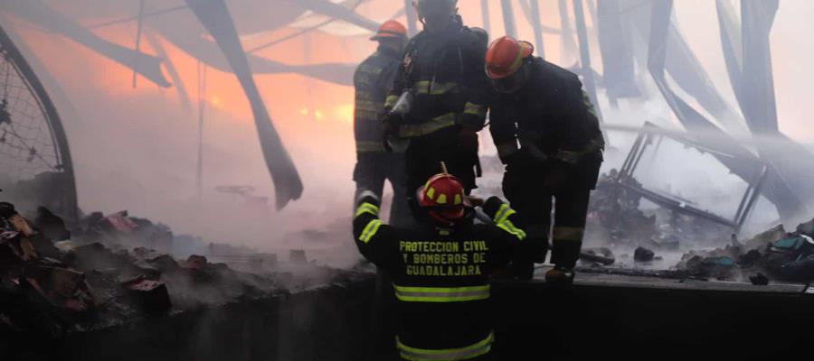 Se registra incendio en fábrica de Tlaquepaque, Jalisco