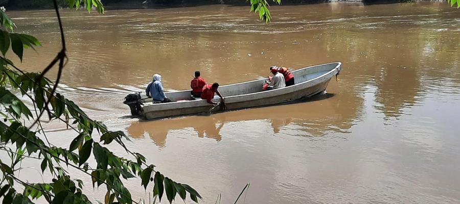 A 8 días de búsqueda no encuentran al joven ahogado en ‘La Sierra’: PC Jalapa