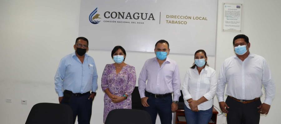 Plantea Lorena Méndez a Conagua Tabasco, dragado y protección marginal