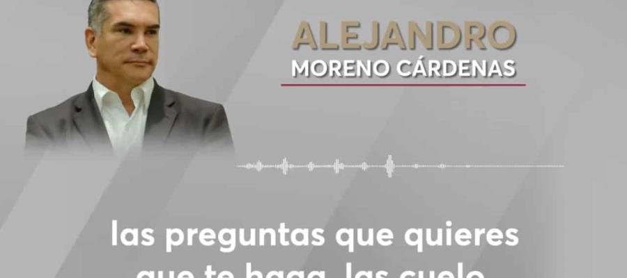 Revela nuevo audio de Alejandro Moreno presunto arreglo de entrevistas