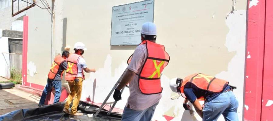 Alrededor de 40 escuelas sin clases presenciales por remodelación: Setab