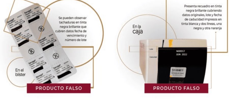 Alerta Cofepris por alteración de medicamento contra diabetes tipo 2