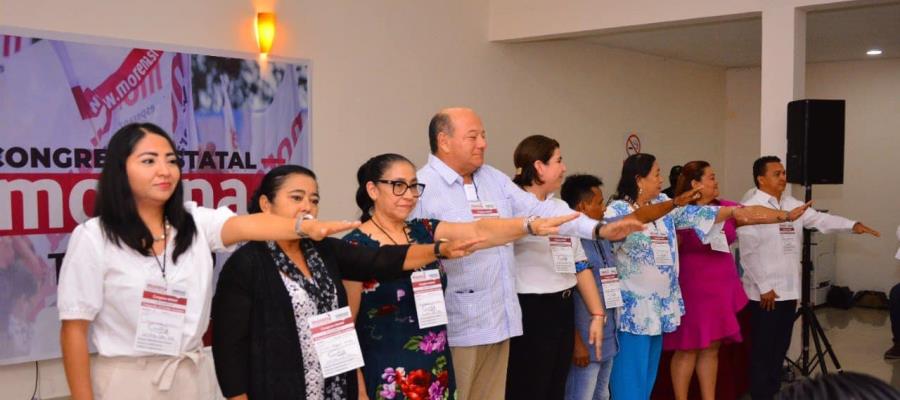 Raúl Ojeda y Tey Mollinedo dirigirán Morena en Tabasco… tras proceso de renovación