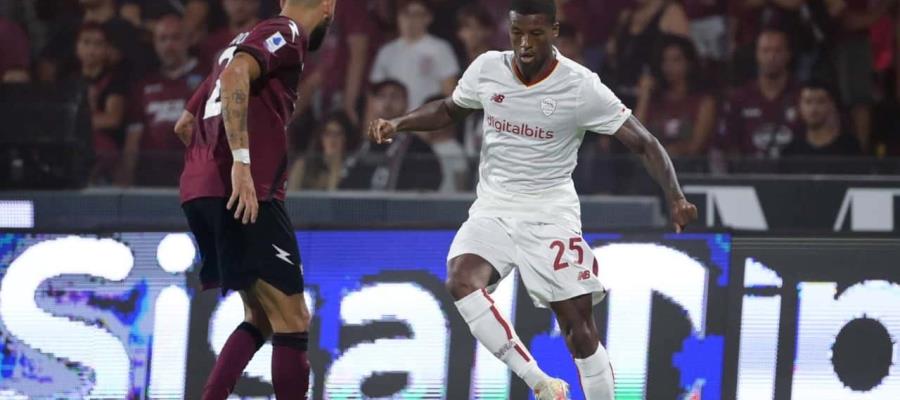 Wijnaldum quedaría fuera del Mundial de Qatar por dura lesión con la Roma