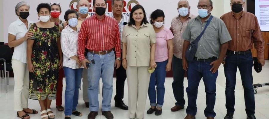 Promete Yolanda Osuna atender problemas por servicios municipales en el fraccionamiento Plaza Villahermosa