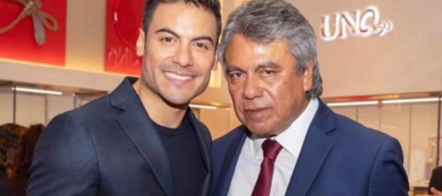 Carlos Rivera de luto, muere su papá en Tlaxcala