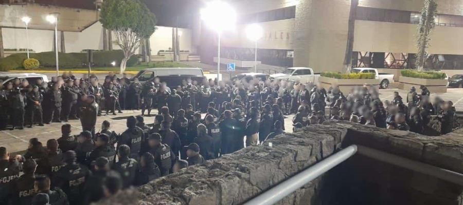 Despliega Fiscalía de Edomex operativo para buscar a elemento reportado como desaparecido