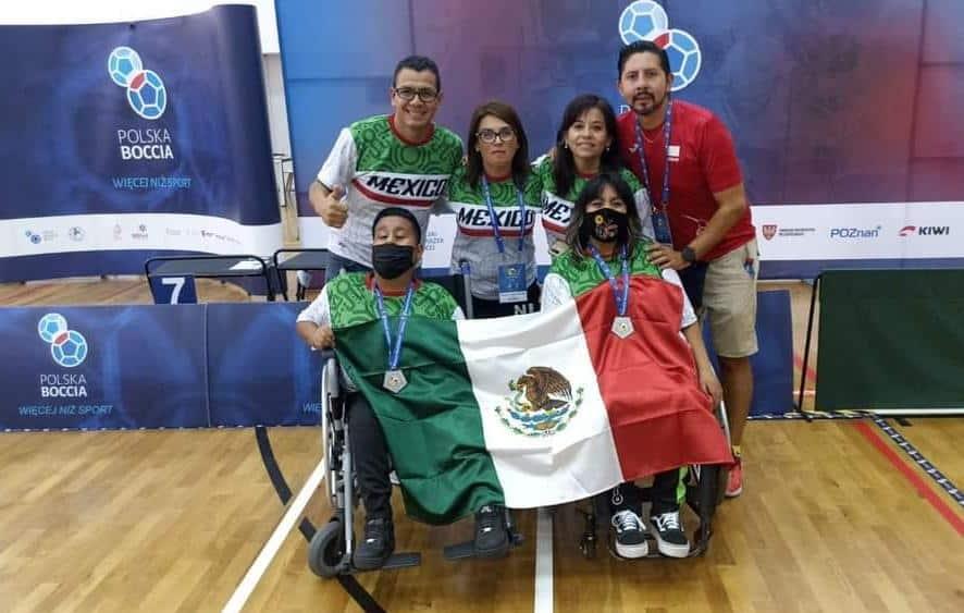 Mexicanos se lucen en Mundial de Boccia en Polonia