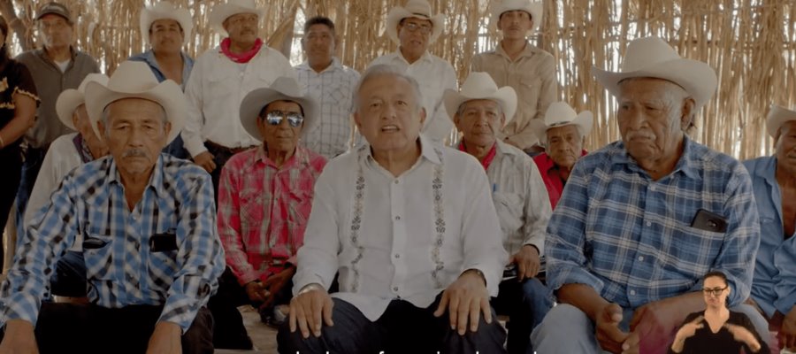 Afirma AMLO en nuevo spot que en México se atiende a todos, incluyendo a pueblos indígenas