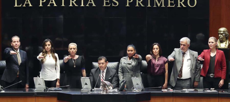 Eligen a Alejandro Armenta como presidente del Senado tras 3 rondas de votación Eligen a Alejandro Armenta como presidente del Senado tras 3 rondas de votación