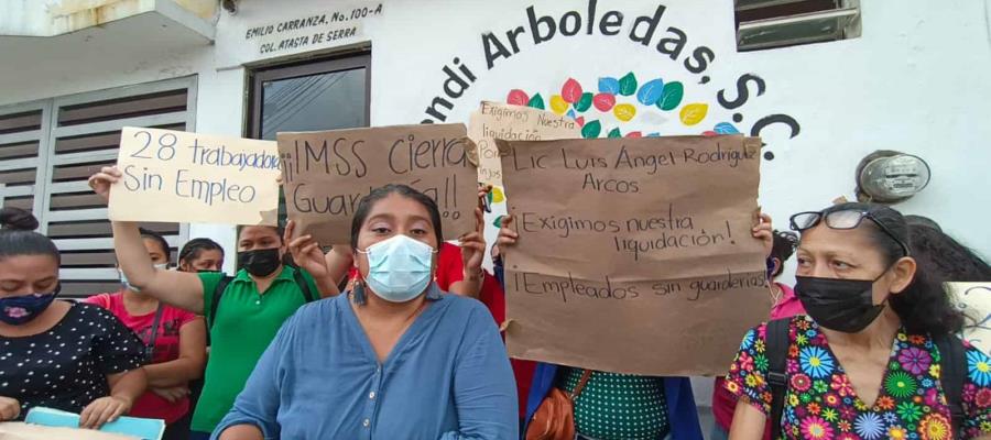 IMSS cierra Cendi ‘Arboledas’ sin notificar a los trabajadores