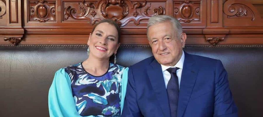 Dedica Beatriz Gutiérrez Müller publicación a AMLO luego de su 4to. Informe