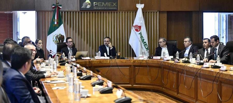 Expone Octavio Romero situación de Pemex en reunión con líderes empresariales