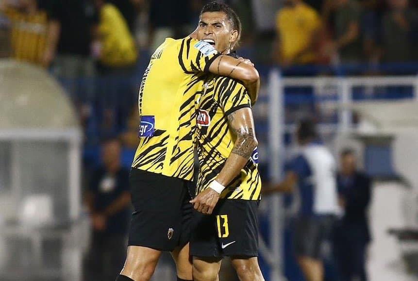 Orbelín Pineda vuelve a marcar con el AEK Atenas Orbelín Pineda vuelve a marcar con el AEK Atenas