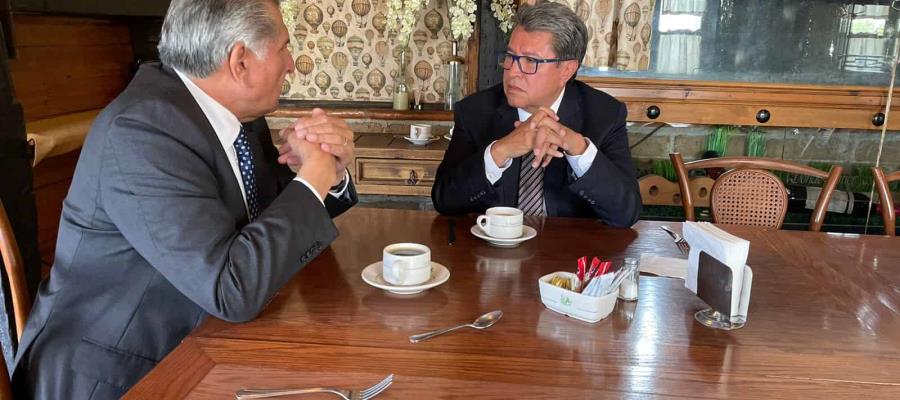 Fue un diálogo franco y respetuoso: Monreal tras reunión con Adán Augusto Fue un diálogo franco y respetuoso: Monreal tras reunión con Adán Augusto