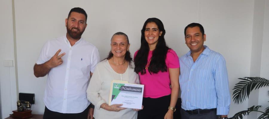 Regresa Hilda Santos Padrón al PVEM, ahora como coordinadora de asesores Regresa Hilda Santos Padrón al PVEM, ahora como coordinadora de asesores