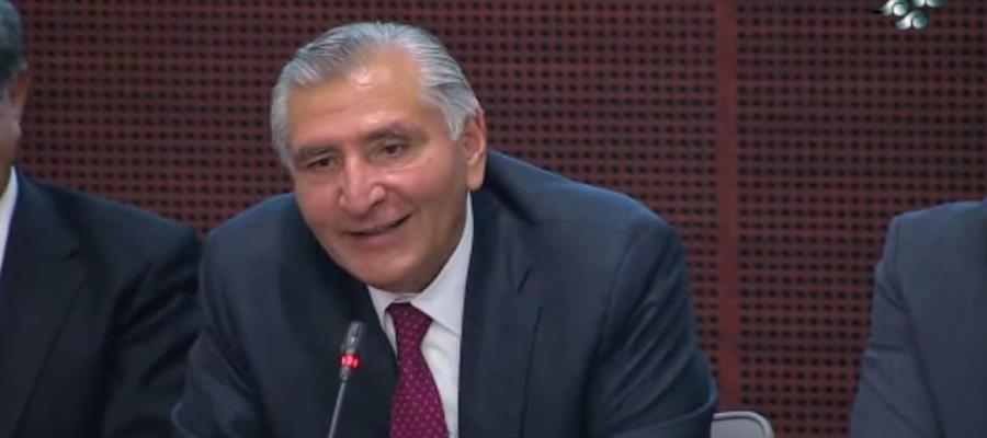 No fue berrinche, eso lo acostumbran los zacatecanos, los tabasqueños no: Adán Augusto por ausencia en plenarias de Morena