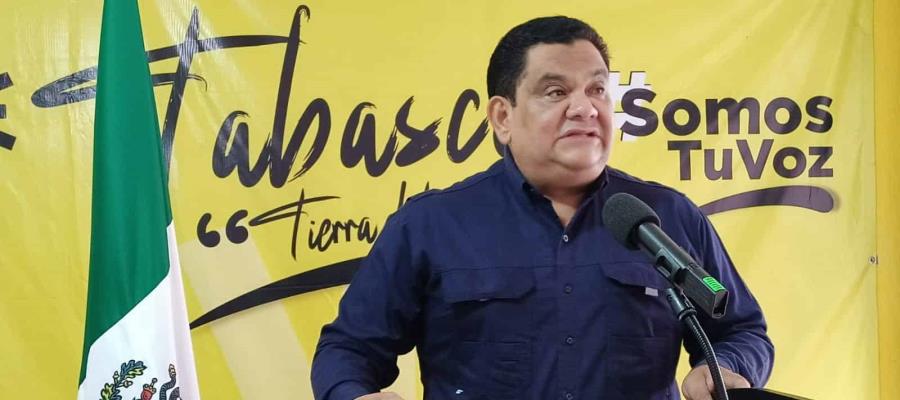 Alianza PRD-PRI sigue firme en Tabasco, pese a escenario nacional: Javier Cabrera