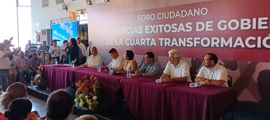 Realiza “Grupo May” foro de experiencias exitosas de gobiernos de la 4T