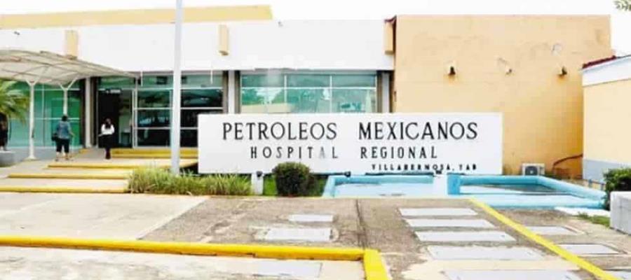 Descarta director de Pemex construir un nuevo Hospital Regional en Vhsa