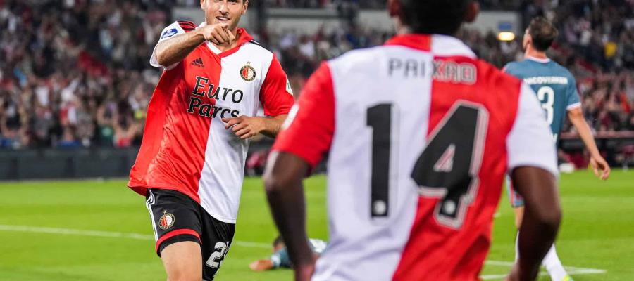 “Chaquito” Giménez vuelve a anotar con el Feyenoord